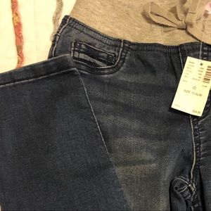 Justice Jeans mid-rise jeggings - size 10 slim NWT